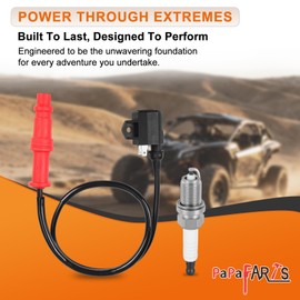 Ignition Coil w/Cap and Spark Plug for Polaris Ranger 400 2010-2014