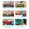 PETA Easi-Grip Nail Scissors with Protector - Self-Opening Stainless Steel