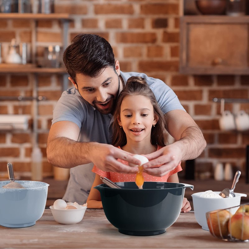 BoxedHome Mixing Bowl Set Mixing Bowl Set Plastic Salad Bowl