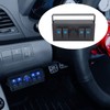 Toggle Rocker Switch Panel Versatile Fireproof Water Resistant 4 Gang