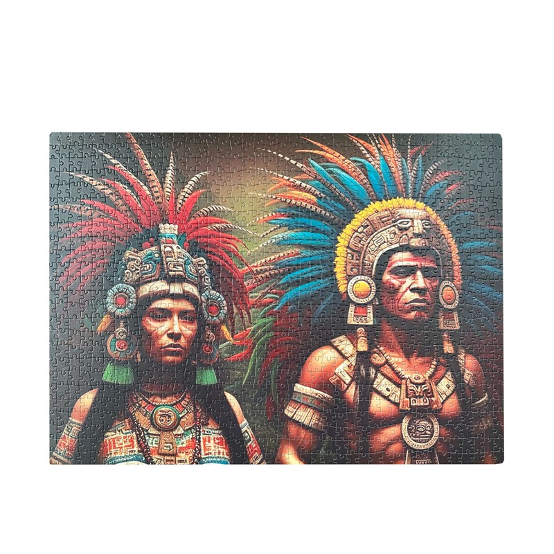 FLINK Rompecabezas Guerreros Aztecas 1000 Piezas