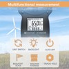 HoldPeak Handheld Anemometer Barometer, Weather Meter for Wind Speed, Temperature,
