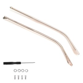 UPIONIC Glasses Replacement Temple, Eyeglass Arms Legs, Glasses Repair Kit Universal Eyeglasses Replacement with Screws(Rose gold)