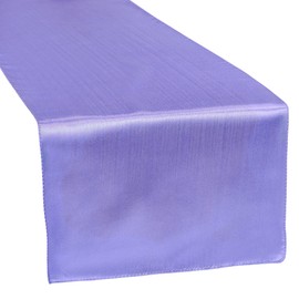 RCZ Decor Pretty Purple Satin Table Runner, 14 x 108 inch & Luxurious Table Accessory, Perfect for Events & Special Occasions