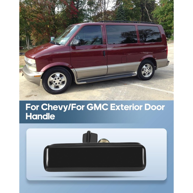 ECCPP Exterior Door Handle 1992-2005 for Chevy for Astro Outer