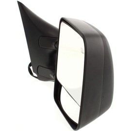 Garage-Pro Mirror Compatible with 2004-2015 Nissan Titan Towing, Passenger Side, Heated, Power Glass, Blind Spot Glass