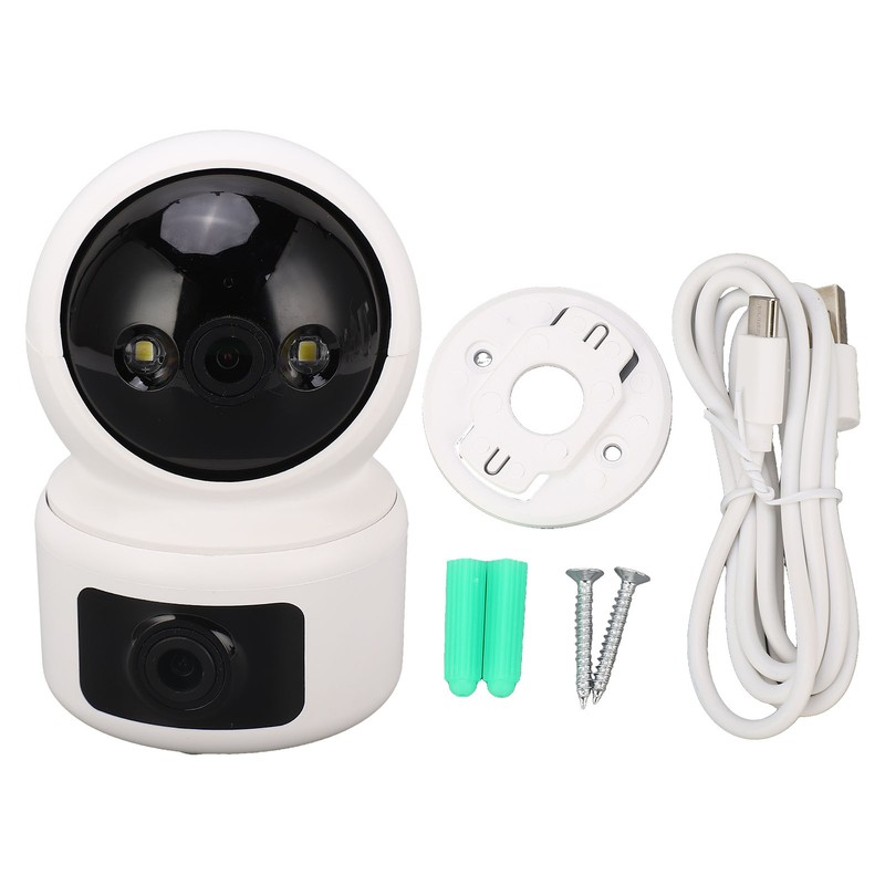 Security Camera 3MP WiFi 2.4G Dual Band 360° Coverage Motion