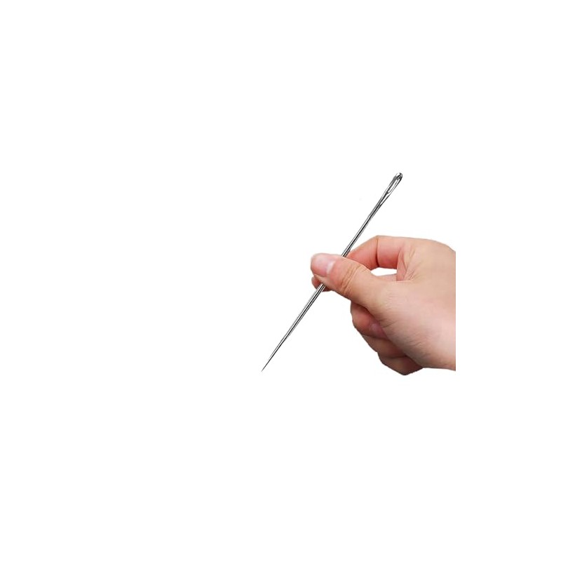 Aguja de tapicería profesional de 4 pulgadas, 3 mm de