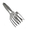 BWD Stainless Steel Big Tongs Design#6 BBQ Food Meat Salad