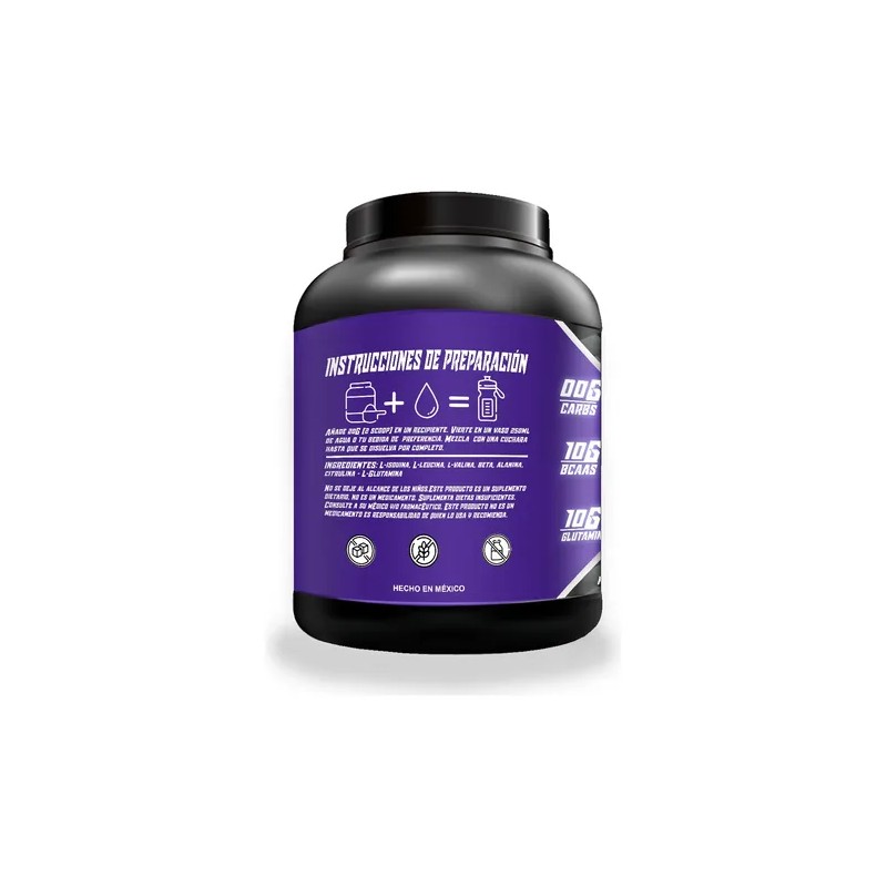 Aminoacidos Bcaas + Glutamina Wolf 1kg Varios Sabores Pre