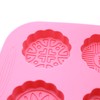 X-Haibei Round Mooncake Chocolate Lotion Bar Soap Cookies Wax Pink