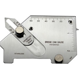 RIVERWELD Bridge Cam Gage Test Depth of Undercut Fillet Weld Throat Size Length Angle