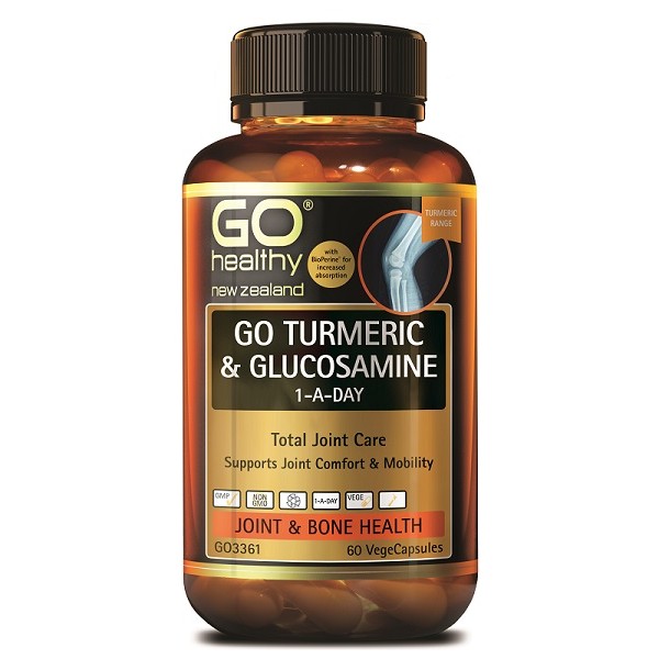 GO Healthy GO Turmeric & Glucosamine 1-A-Day Capsules 60