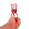 100Pcs Kitten Binder Clips Cute Animal Style Strong Clamping Hollow
