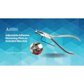 Artman Instruments Adjustable Adhesive Removing Pliers w/ Included Allen Key ARTMAN