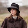 WALKER AND HAWKES - Womens Olive British Millerain Waxed Cotton