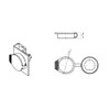 1 x Dust Cap Dust Cap Made of PE Rotary
