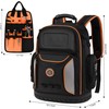 Tool Bag Backpack with 2 Canvas Tool Pouch Tool Kit,