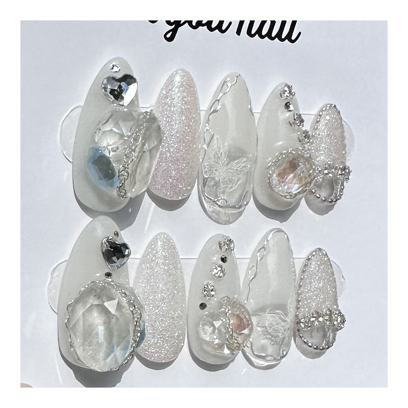 (Guaranteed actual product) May wedding nails - water drop /