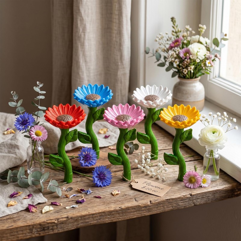 5 Set Bee Watering Station Insect Drinking Cups for Garden