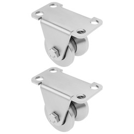 The Lord of the Tools 2PCs 32mm V Style Cable Pulley for 3-10mm Wire Ropes Wheel for Pulley System Sliding Gate Load Capacity 150kg