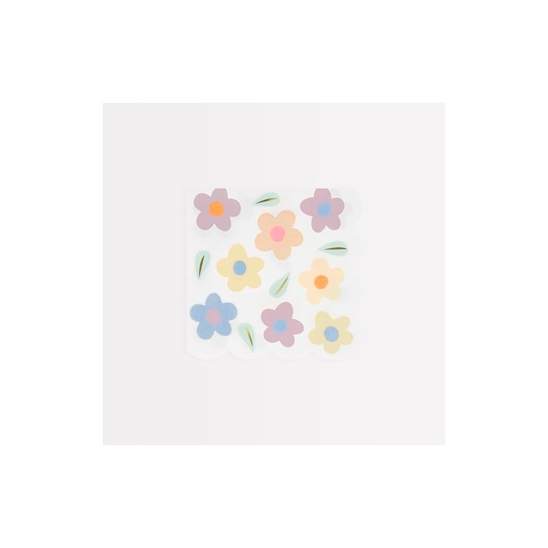 Happy Flowers Small Napkins