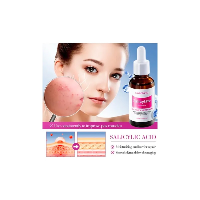 Sérum Ácido Salicílico 30ml - Control Acné-centella Asiatica