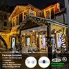 400 LED Icicle Christmas Lights Outdoor -33ft Icicle Lights 8