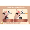 Airbrush Kit with Compressor, 32PSI Handheld Mini Air Brush Gun