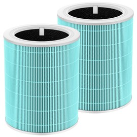 Core 600S Toxin Absorber Replacement Filter for LEVOIT Core 600S & Core 600S-P Air Purifier, 3-in-1 True HEPA and Activated Carbon Filter, Core 600S-RF-TX，2 Pack