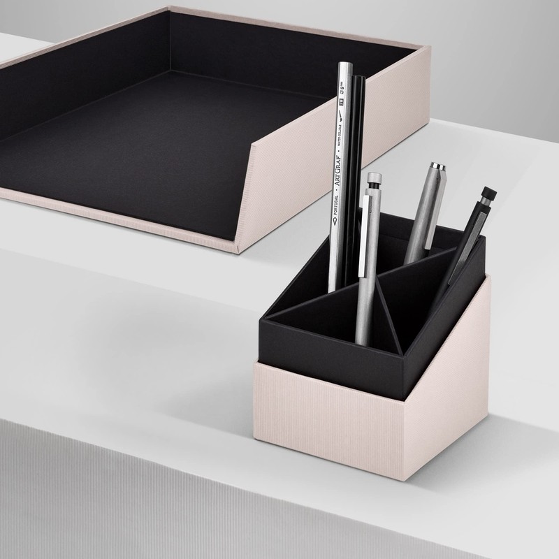 Rössler S.O.H.O.Stackable Filig Tray for A4 - Powder, Black