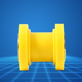 10mm Chain Roller Slider Tensioner Wheel Guide Pit Dirt Mini Bike Moto ATV Yellow Blue Green Red Suitable Dirtbike Gas Petrol Motorized Conversions Kits (Yellow)