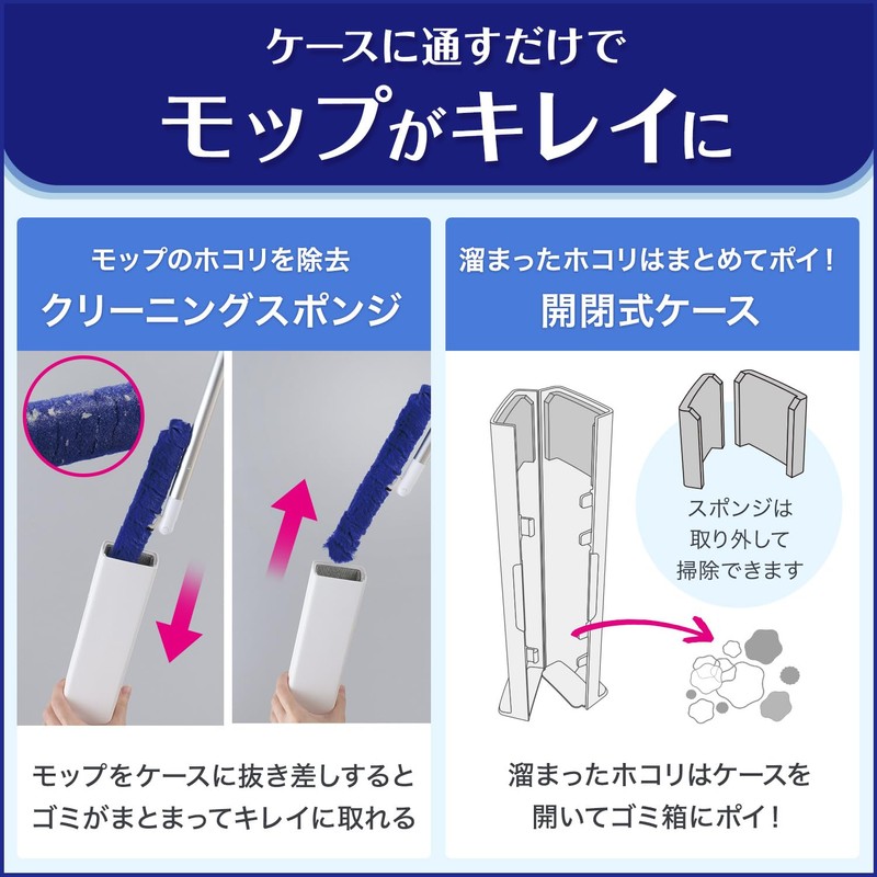 LEC Super Remover Gokuchi-kun High-Density Brush Treloop (For Stairs) Reusable