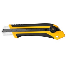 OLFA 25mm Extra Heavy-Duty Utility Knife (XH-1) - Multi-Purpose Custom Cutting Depth Utility Knife w/Reinforced Fiberglass Handle & Snap-Off Blade, Replacement Blades: Any OLFA 25mm Blade