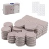 KITCHEN CHOICE Almohadillas para Muebles,100Pcs Almohadillas de Fieltro Autoadhesivas para