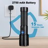 KINGCAESAR 3 Pack Rechargeable Flashlights 90,000 High Lumens, Super Bright