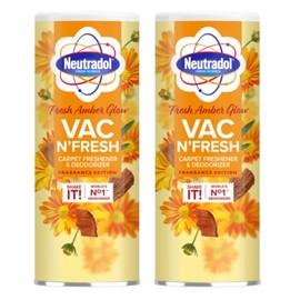 Neutradol Carpet Deodoriser 350g Fresh Amber Glow (2 pack)