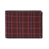 FOSSIL Bronson Front Pocket Wallet Bifold Eggplant, Aubergine