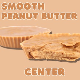 Sweetzo - Boyer Butterscotch Peanut Butter Cups, Smooth and Creamy Candy, Individually Wrapped, 4 Pieces Per Sleeve (Pack of 3)