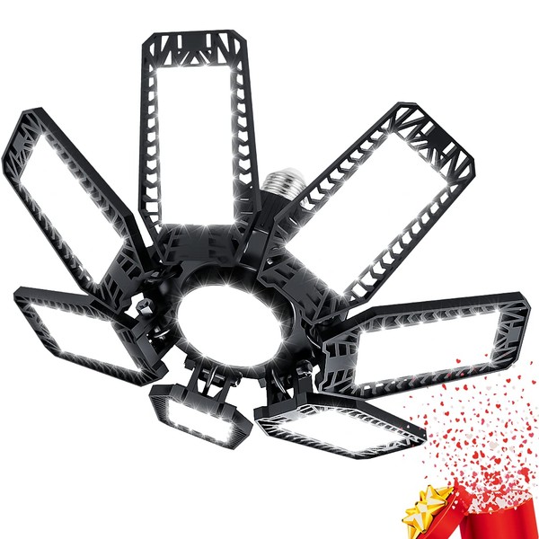 YIQIBRO Garage Lamp LED 200 W Pack of 1, 20000LM