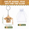 Namalu 12 Pieces School Leaver Doctoral Cap Keyring Gifts Class