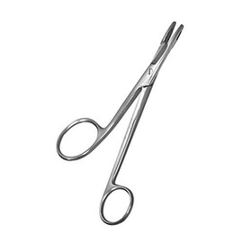 SurgicalOnline Stainless Steel Gillies Sheehan Needle Holder with Small Suture Scissors Straight 6" Dental, Emergency, Veterinary Instruments
