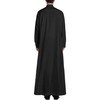 YAOHUOLE Men's Kaftan Long Sleeve Kaftan Men's Long Thobe Men's