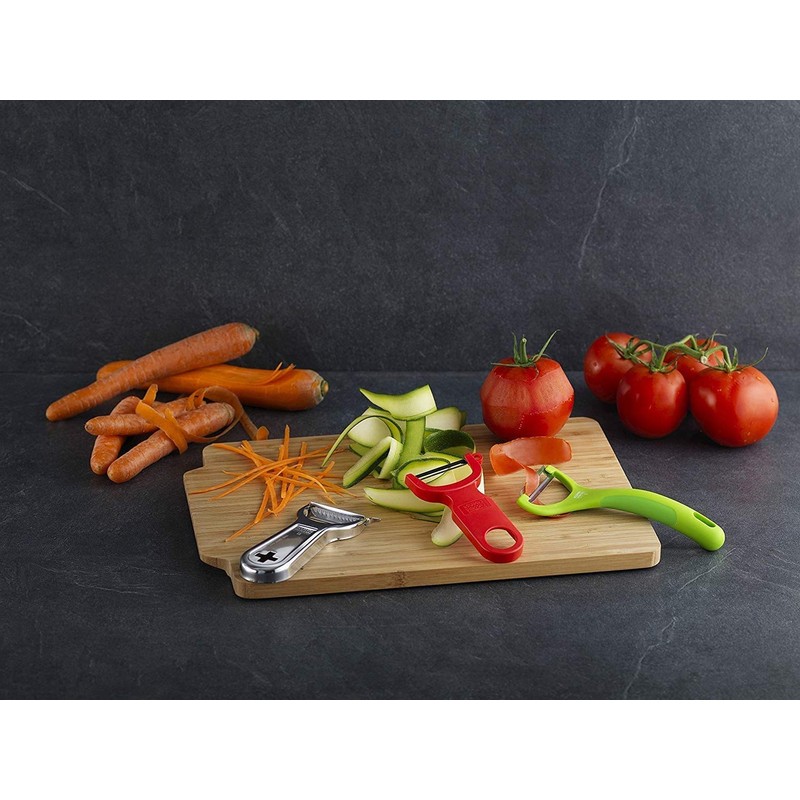 Kuhn Rikon 20403 3-Piece Veggie Peeler Set, Potato / Carrot