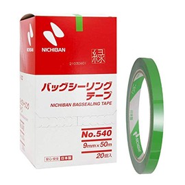 Nichiban 41219410 Bag Sealing Tape 540 (9mm x 50 m) Green 540 G