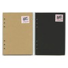KR3 A5 Size 6-Hole KRAFT/Craft Plain Kraft Paper Personal Organizer