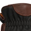 Stetson Twotone Goat Men's Nappa Leather Gloves, Handmade, with Leather
