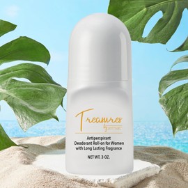 Zermat Treasures, Roll-On Deodorant, 24 h Antiperspirant, 3 Oz.