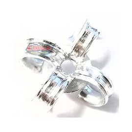 Flat Black 3/16" Rivet Large Head Exploding Banana Peel Aluminum Pop Rivets 50 pack