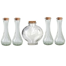 Unity Sand Ceremony Set for Wedding Handmade Decorative Jars with Sand and lid